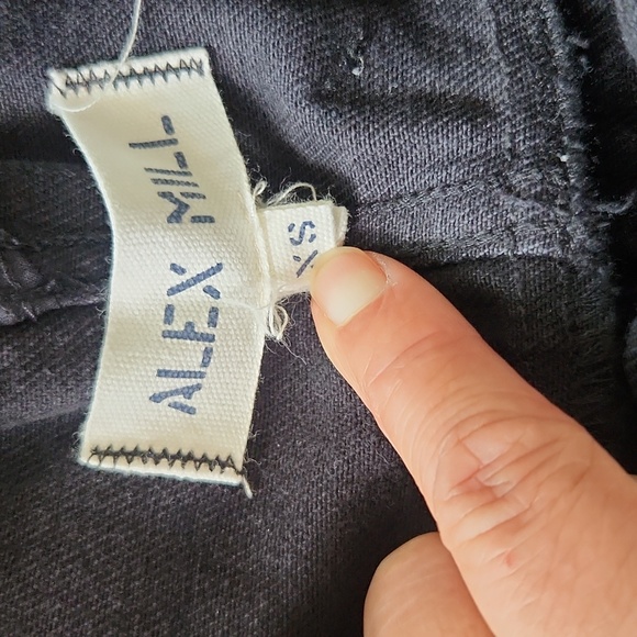 Alex Mill-Ollie Overall in Recycled DenimXS - Picture 2 of 4